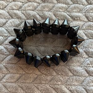 Black Spike Bracelet
